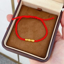 24KGold Adjustable Beaded