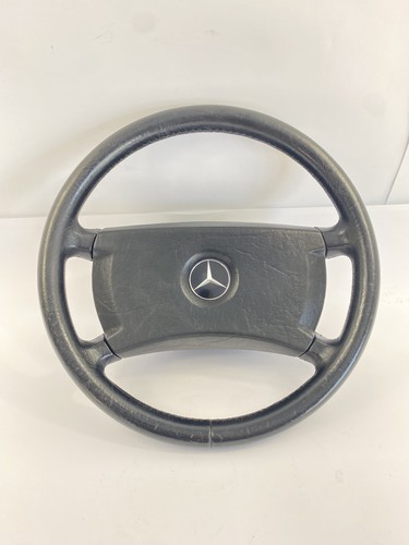 Leather steering wheel - steering,
