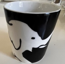 Elephant Mug Andrew Martin Black & White