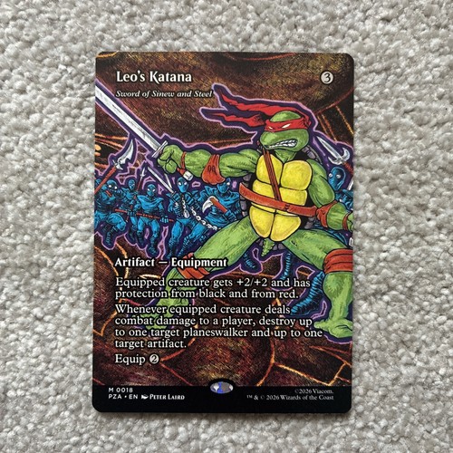 Leo katana m0018 - leo's, foil