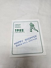 ES25 CFL League 1982 Football