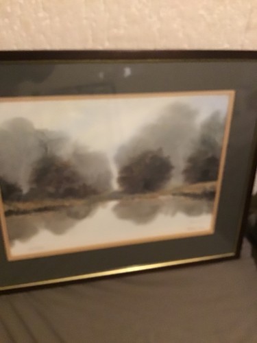 Vintage rosewoodgilt framed - a,