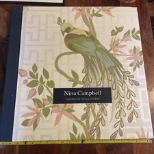 Nina Campbell Wallpaper Sample Book Paradiso Art/Craft/Framing/Upcycling