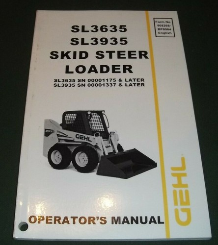 Gehl sl3635 3935 - gehl, steer