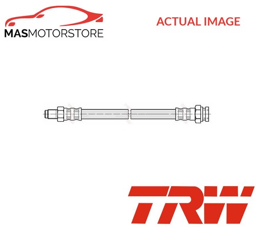 Brake hose line - brake, rear
