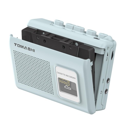 Portable cassette player - portable, tape