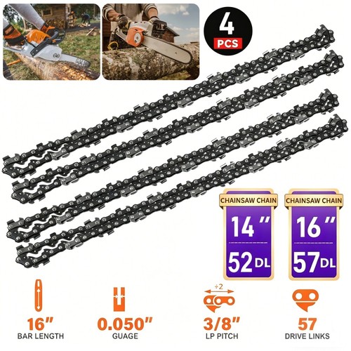4pcs chainsaw saw chain - chainsaw,