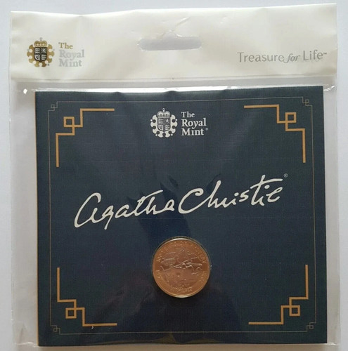 2020 agatha christie coin - 2020, £2