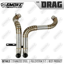 2005-2022 Custom Exhaust Fits For  Harley Davidson  Sportster 883 1200 2-1