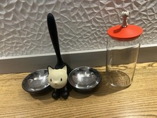 Black Alessi Tigrito Cat Bowl