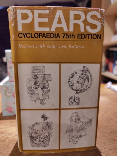 Vintage pears cyclopaedia - vintage,