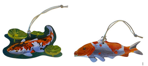 Koi carp christmas - carp,