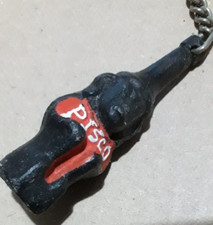Vintage Pisco Bottle Keychain