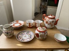 mixed selection oriental tea set