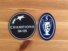 2004-2005 04/05 Liverpool UEFA Champions League & Trophy BOH 5 Times Patch Badge