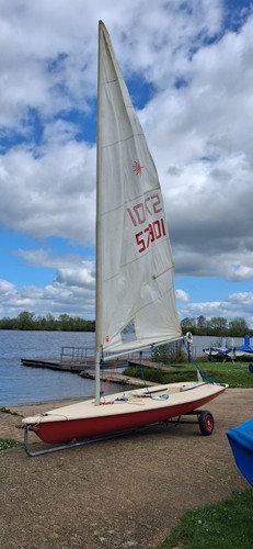 Laser dinghy with - dinghy, &