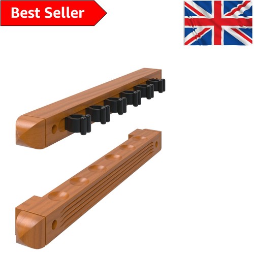 Stylish oak wall mounted cue - oak,