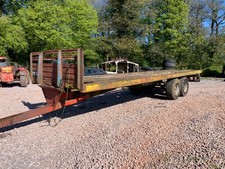 32 foot bale tractor trailer