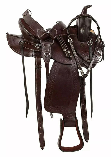 Hand tooled premium leather - tooled,