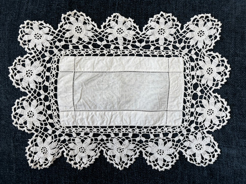Antique vintage white lace - antique,
