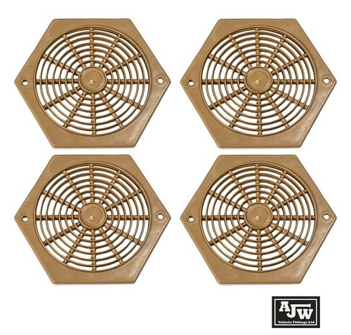 Air vents inch - vents, hexagonal