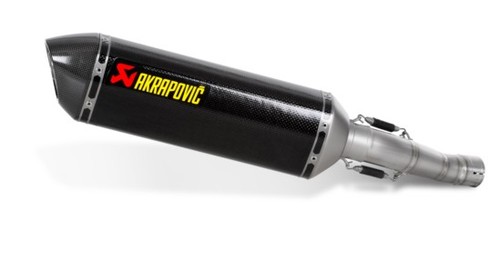 Akrapovic exhaust slip - exhaust, on