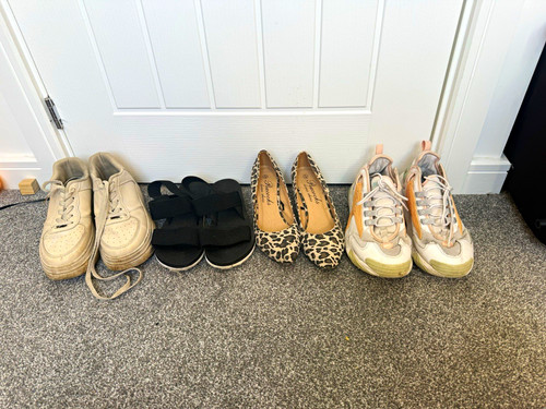 Shoes bundle size 5 - shoes, x4,