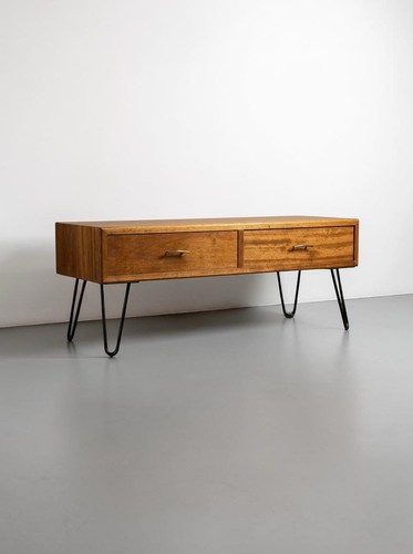 Mid century walnut coffee - walnut,