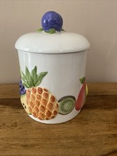 Large Embossed Fruit Themed