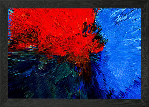 Abstract acrylic painting - abstract,