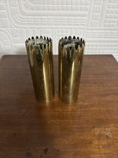 Two Brass Trench Art Spill