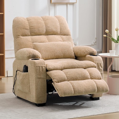 Oversized power recliner chair - oversized,