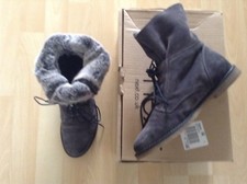 Women's Size EU39 Grey Suede