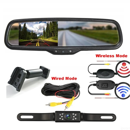 Wireless car rear view - 4.3",