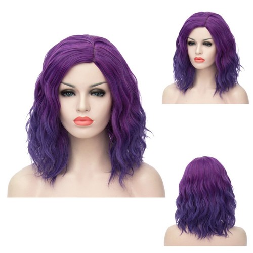 Short wavy curly - short, wig