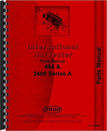 International 454 2400 tractor - 454,