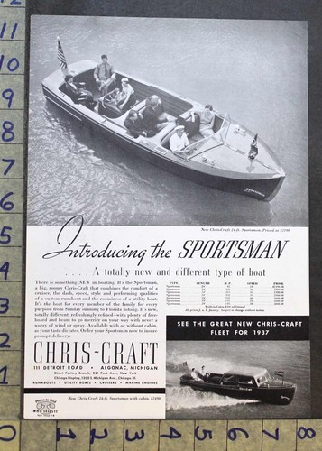 1936 chris craft - chris-craft, motorboat