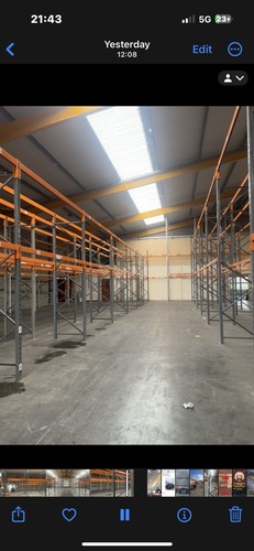 Dexion pallet racking - pallet,
