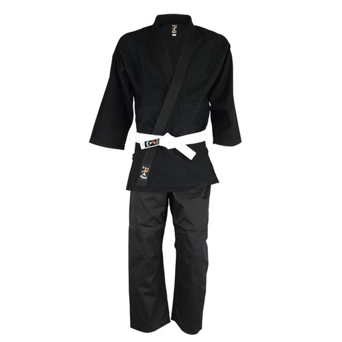 Playwell judo bleached black - bleached,