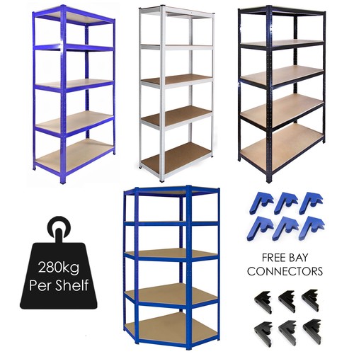 Garage racking tier shelving - garage, 5