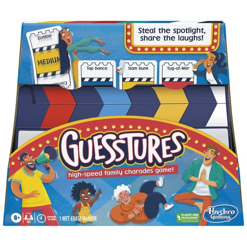 Guesstures game charades - game,,