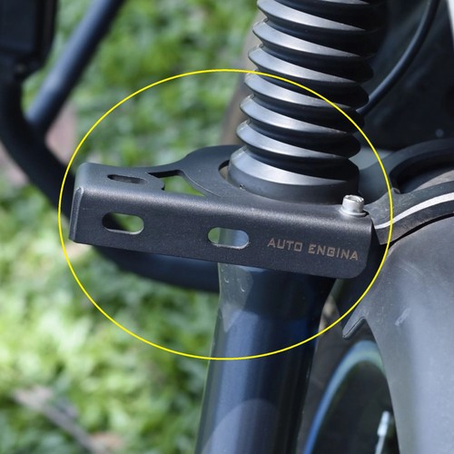 Fog light clamp fit - (black),
