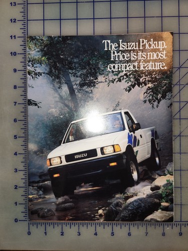 1989 isuzu pickup brochure - isuzu,