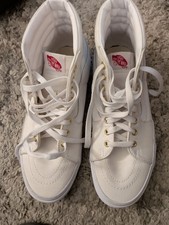 Vans Custom Checkers Fly White