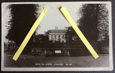 Staffs - Bowling Green Cannock -  RP Postcard c 1920's