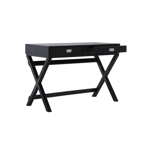 Peggy black writing desk - black,