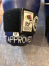 Mighty Fist ITF Approved Taekwondo Sparring Gloves, Size M