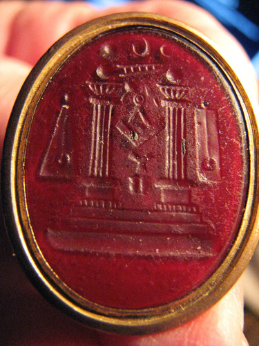 Intaglio seal century - intaglio,