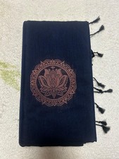 dark blue soft silk  saree