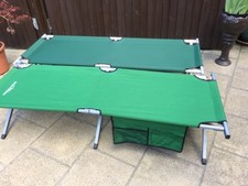 C'van / M'home Awning / Camping - 2 x Foldable Beds by Adventuridge & Halfords